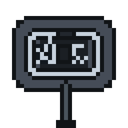 In-game sprite of the solreign contracts board